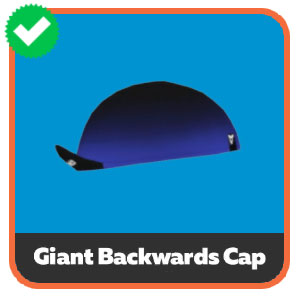 Giant Backwards Cap