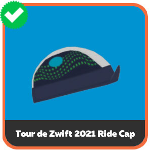 Tour de Zwift 2021 Ride Cap