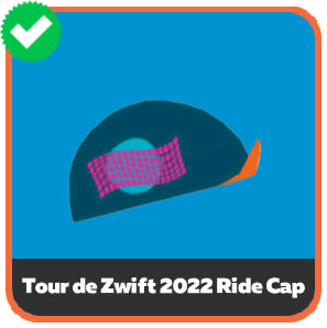 Tour de Zwift 2022 Ride Cap