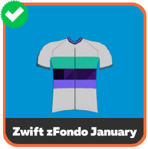Zwift zFondo January