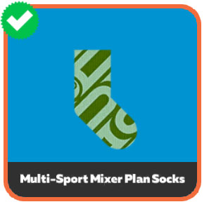 Multi-Sport Mixer Plan Socks